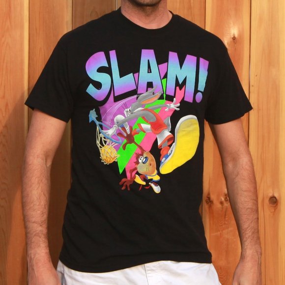 Looney Tunes Warner Bros. Cotton T-Shirt Size Medium - Picture 1 of 4